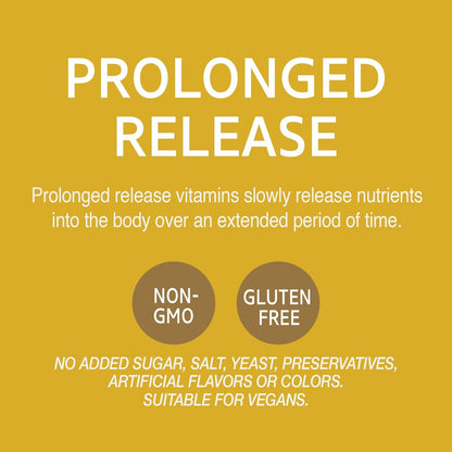 SMART MONKEY TECHNOLOGIES 21st Century B12 1000 mcg Prolonged Release Tabletten, Cyanocobalamin für Energie und Nervenunterstützung, Glutenfrei, 110 Stück für Erwachsene
