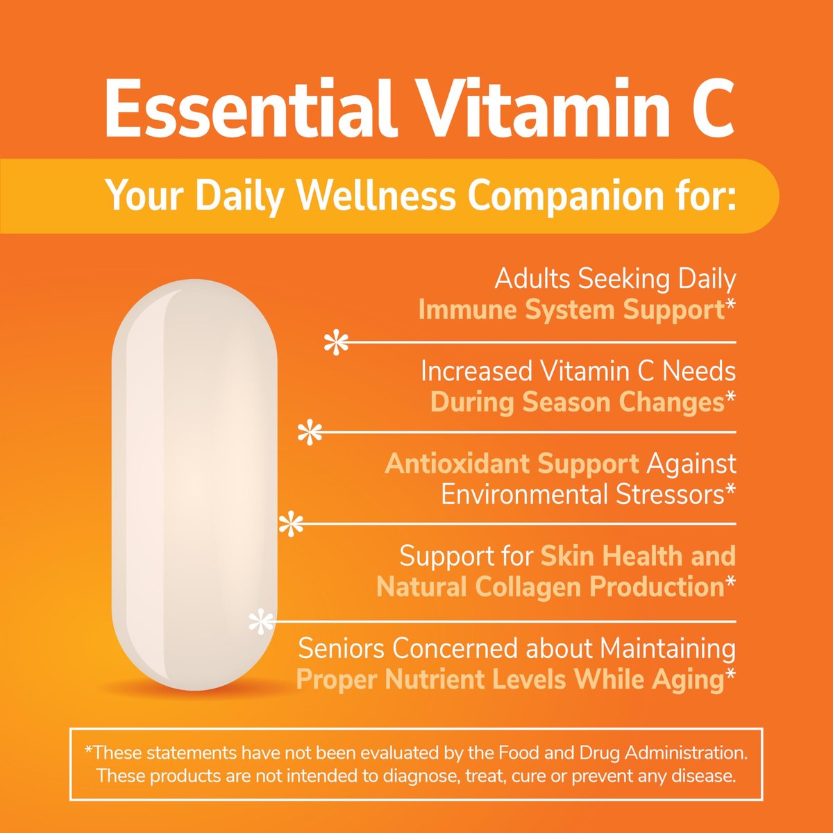 21st Century Vitamin C 1000 mg Retard-Tabletten (110 Stück) – Ascorbinsäure Immunsystem Unterstützung für Frauen & Männer mit Antioxidantien, Nicht-GVO, Glutenfrei, Vegan