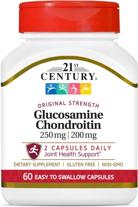 21st Century Glucosamin und Chondroitin, Original Kapseln, 60 Stück (21472)