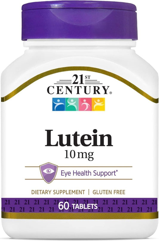 21st Century Lutein 10 mg Tabletten, 60 Stück