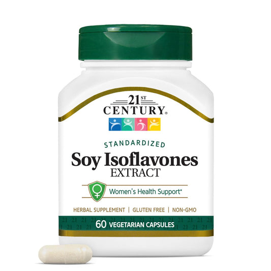 21st Century Soja-Isoflavone, 60 vegane Kapseln