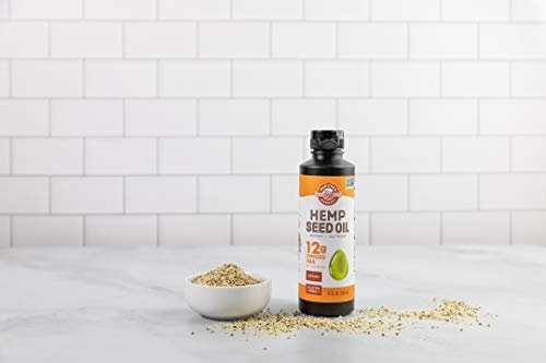 Manitoba Harvest Hanföl, kaltgepresst, Premium-Qualität, 12g Omega 3 & 6 pro Portion, hydratisiert & pflegt die Haut – Non-GMO, vegan, glutenfrei, ideal zum Kochen und für Salatdressings, 946 ml