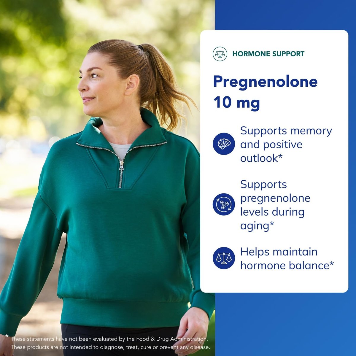 Pure Encapsulations Pregnenolon 10 mg – Unterstützt Gedächtnis & Hormonbalance* – Hormonvorläufer – Glutenfrei & Nicht-GVO – 60 Kapseln