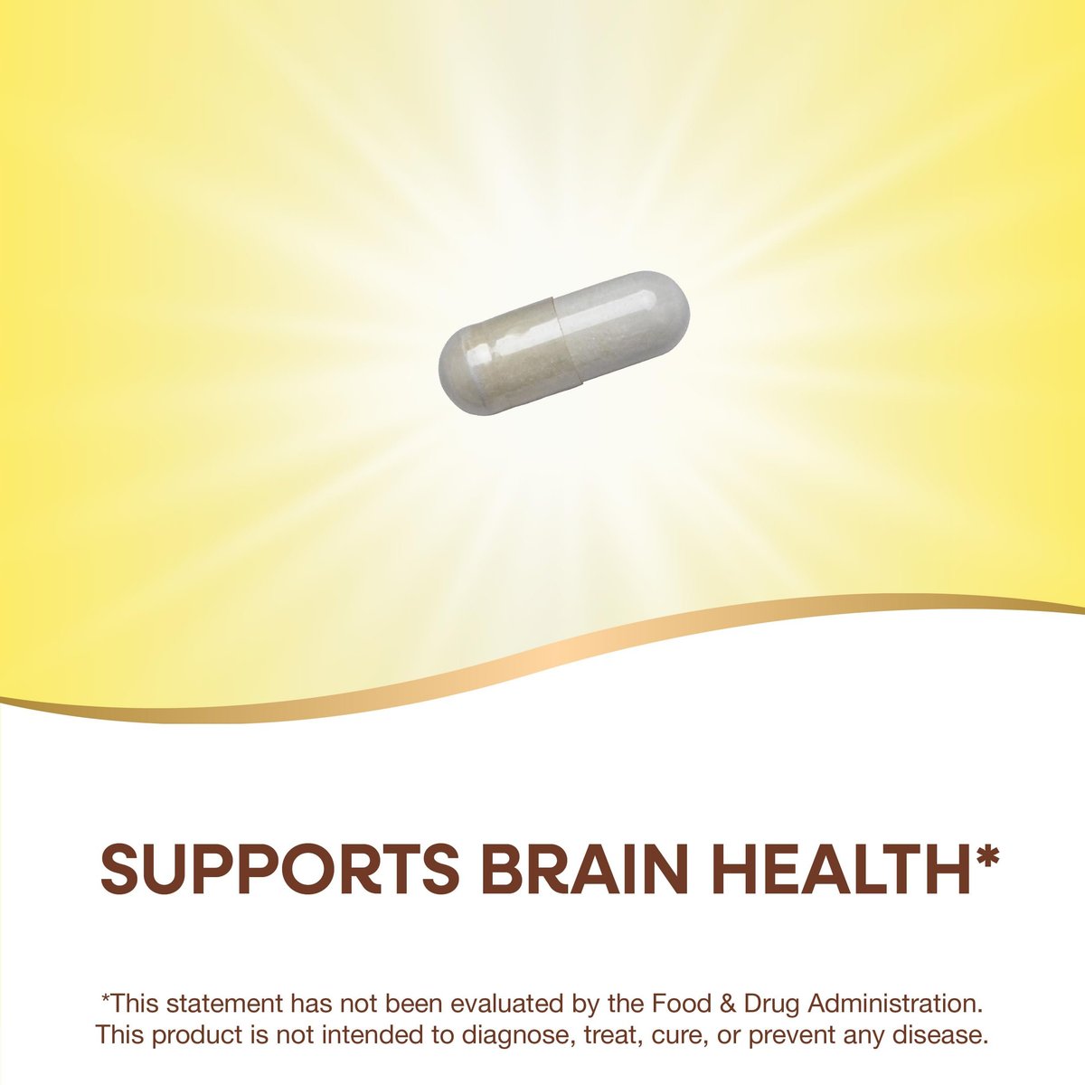 Nature's Way GABA, Gamma-Aminobuttersäure, Unterstützt die Gehirngesundheit*, 250 mg pro Portion, 60 vegane Kapseln (Verpackung kann variieren)