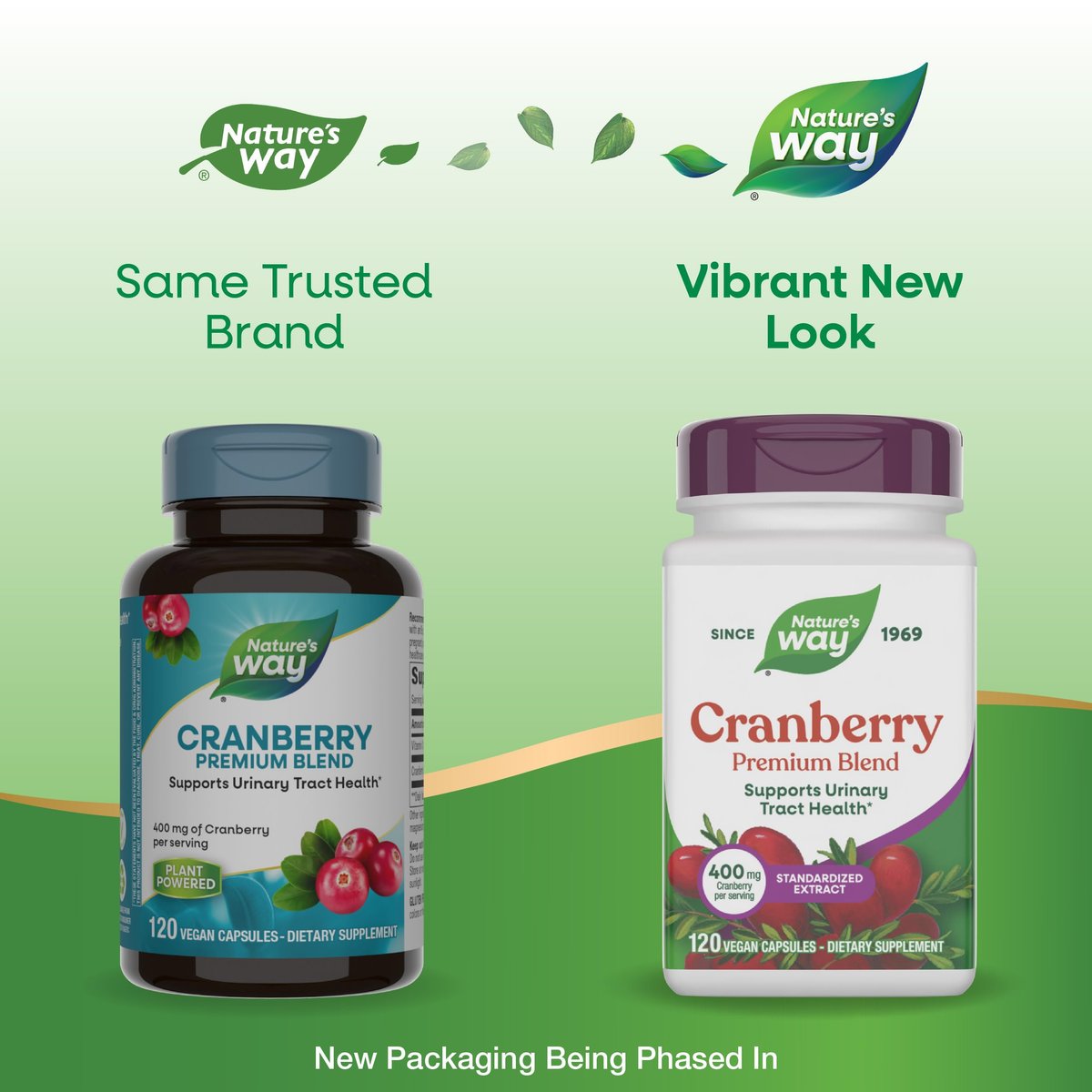 Nature's Way Premium Cranberry 400 mg – 120 Kapseln für die Gesundheit der Harnwege*