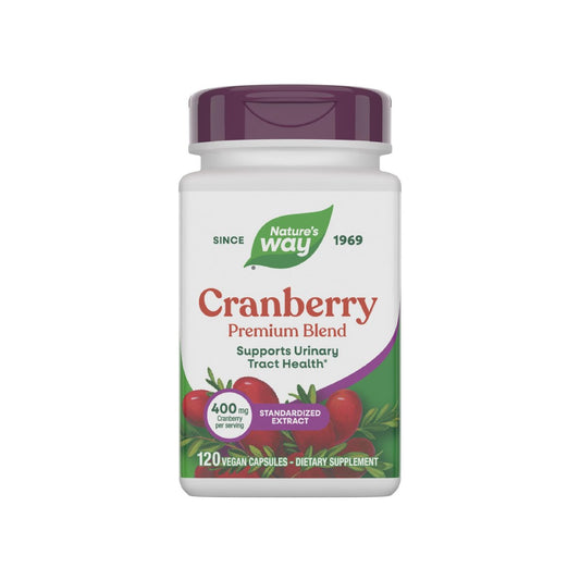 Nature's Way Premium Cranberry 400 mg – 120 Kapseln für die Gesundheit der Harnwege*