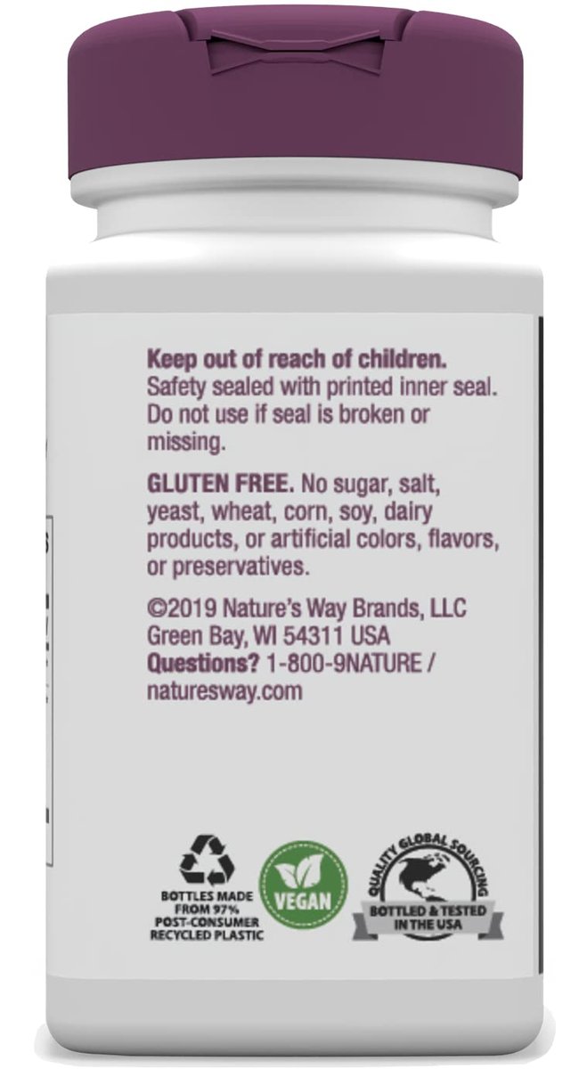 Nature's Way Ginkgo Premium Extract – Unterstützt Gedächtnis & Konzentration*, 120 mg Ginkgo Biloba Extrakt pro 2-Kapsel-Portion, mit Gotu Kola, vegan, glutenfrei, 60 Kapseln