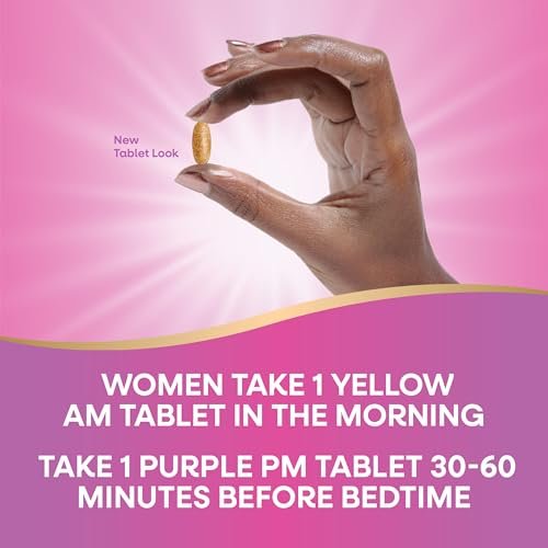 Nature's Way AM/PM Perimenopause Formel - Hormonfreie Unterstützung bei Perimenopause und PMS-Symptomen, Hitzewallungen*, erholsamer Schlaf*, 30 AM & 30 PM Tabletten