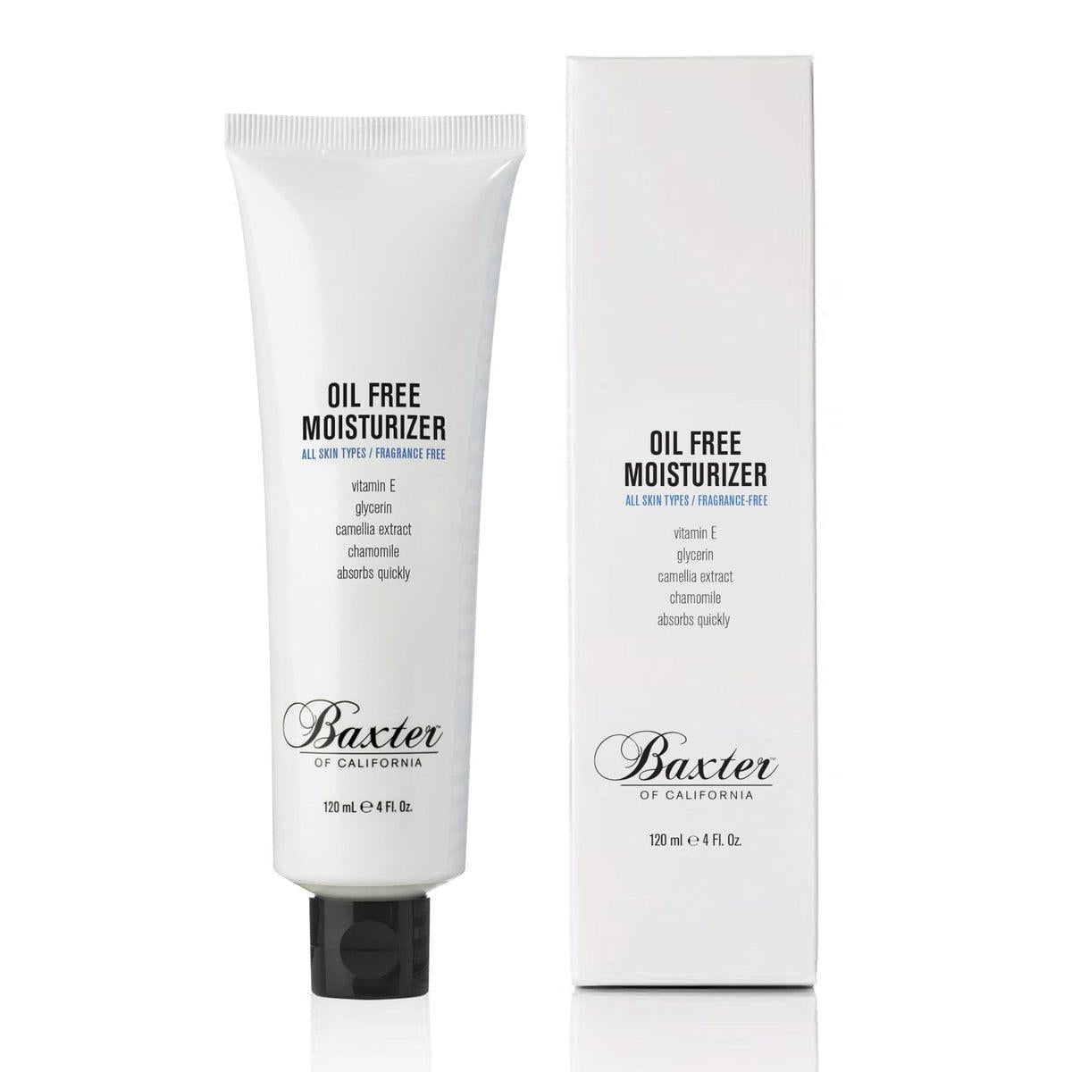 Baxter of California Ölfreie Feuchtigkeitscreme für Männer | Leicht | Duftfrei | Alle Hauttypen | 118 ml