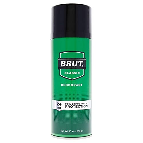 BRUT Deodorant Spray Classic Scent 10 oz – Herren Deodorant Spray mit klassischem Duft