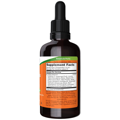 NOW Foods Propolis Plus Extrakt mit Pipette, Kräuterergänzung, 60 ml