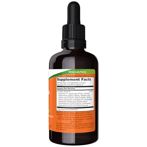 NOW Foods Propolis Plus Extrakt mit Pipette, Kräuterergänzung, 60 ml