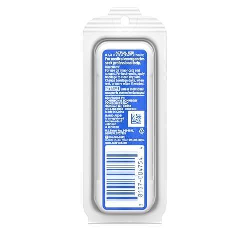 Band-Aid Brand Flexible Fabric Pflaster für Wundversorgung und Erste Hilfe, Einheitsgröße, 8 Stück
