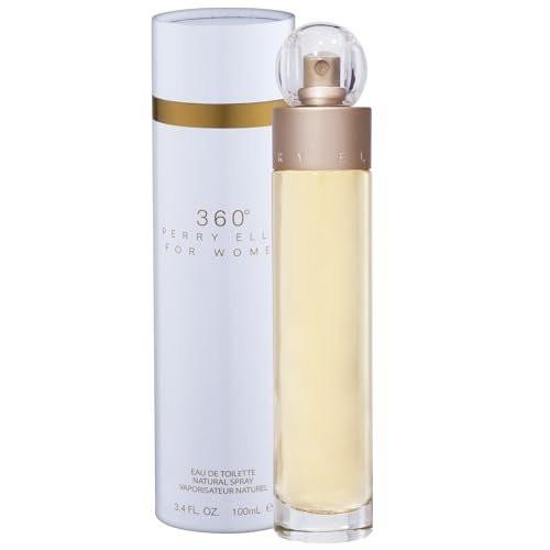 Perry Ellis 360° Eau de Toilette Spray für Damen – Leichter & heller Blumenduft, langanhaltend, 100 ml