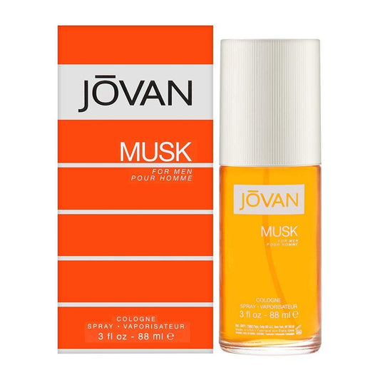 JOVAN MUSK Eau de Cologne Spray für Männer – 3 Fl Oz (Packung mit 1)