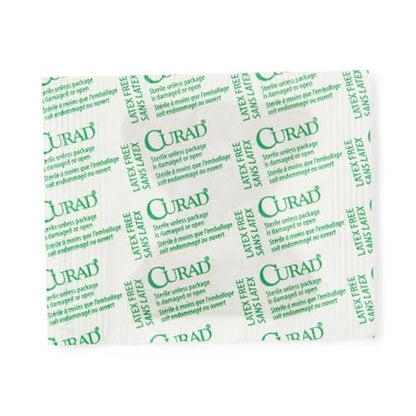 CURAD Flex-Fabric Fingerpflaster, hautfreundlicher Kleber, atmungsaktiver Stoff, 2 x 1,75 Zoll, 100 Pflaster pro Box