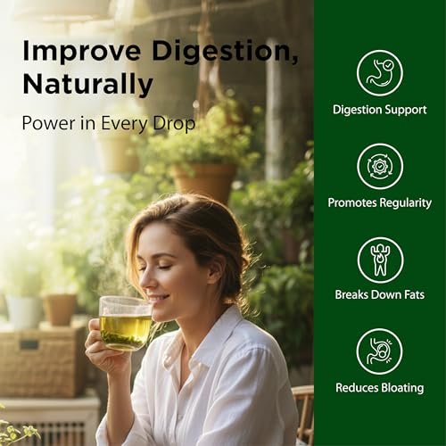 Flora Swedish Bitters zur Verdauung – Alkoholfreie Bittertropfen für Blähungen & Verdauung, Originalrezept von Maria, wässriger Extrakt, vegan, koscher, ohne Gentechnik, 100 ml Glasflasche