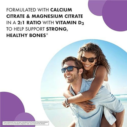 Bluebonnet Nutrition Flüssiges Calciumcitrat mit Magnesiumcitrat und Vitamin D3 – 473 ml Erdbeergeschmack, glutenfrei, sojafrei, milchfrei, koscher, 32 Portionen
