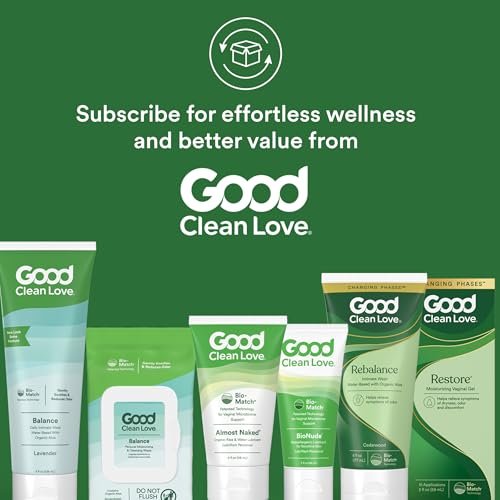 Good Clean Love Restore Feuchtigkeitsgel für die Vagina, pH-ausgeglichen, wasserbasiert mit Aloe Vera & Milchsäure, lindert Trockenheit, Unbehagen & Geruch für Frauen, 60 ml