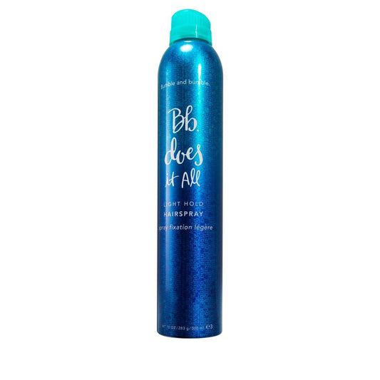 Bumble and bumble. Does It All Light Hold Hair Spray – Leichter Halt mit bürstbarem, griffigem Finish | Für alle Haartypen: lockig, wellig, glatt | 295 ml