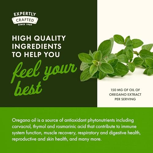 Swanson Oregano Öl 10:1 Extrakt – 150 mg, 120 Softgels für Verdauungs- und Atemwegsgesundheit