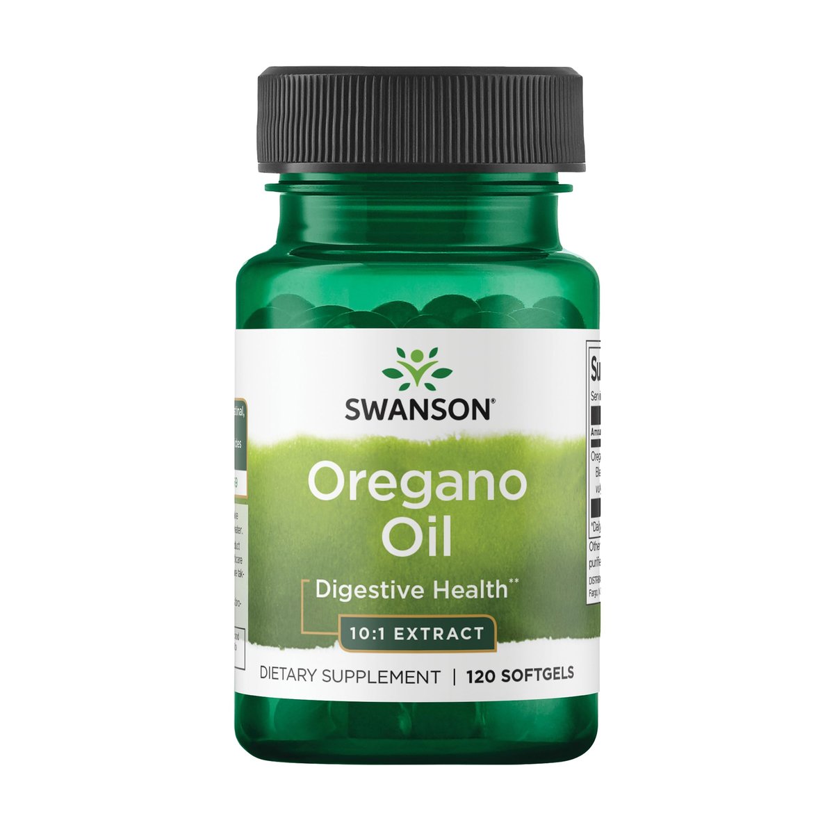 Swanson Oregano Öl 10:1 Extrakt – 150 mg, 120 Softgels für Verdauungs- und Atemwegsgesundheit
