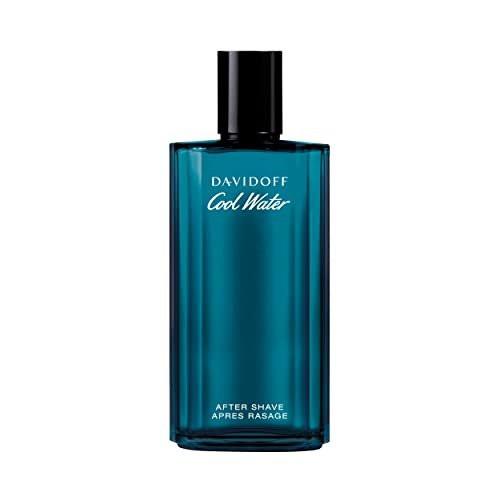 Davidoff Cool Water Aftershave Splash für Herren, 125 ml – mit Noten von Koriander, Minze, Lavendel und Amber