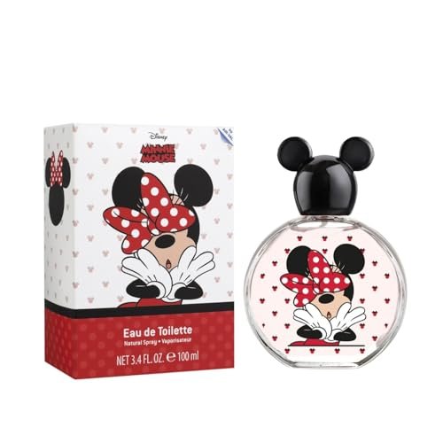 Minnie Maus Disney Eau de Toilette für Kinder – 100 ml, süßer Duft im Spray