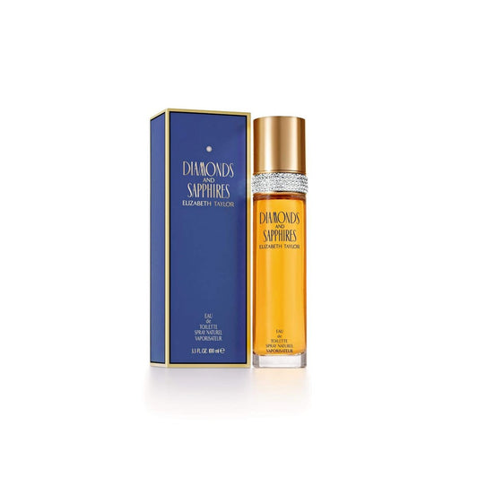 Elizabeth Taylor Diamonds and Sapphires Eau de Toilette für Damen, 100 ml