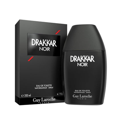 Guy Laroche Drakkar Noir Eau de Toilette – Intensiver Herrenduft, 200 ml