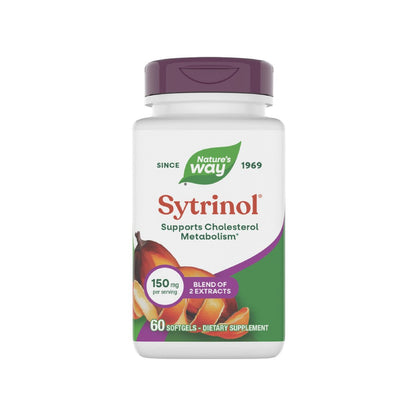 Nature's Way Sytrinol Cholesterin Kontrolle – Premium-Mischung – 60 Weichkapseln