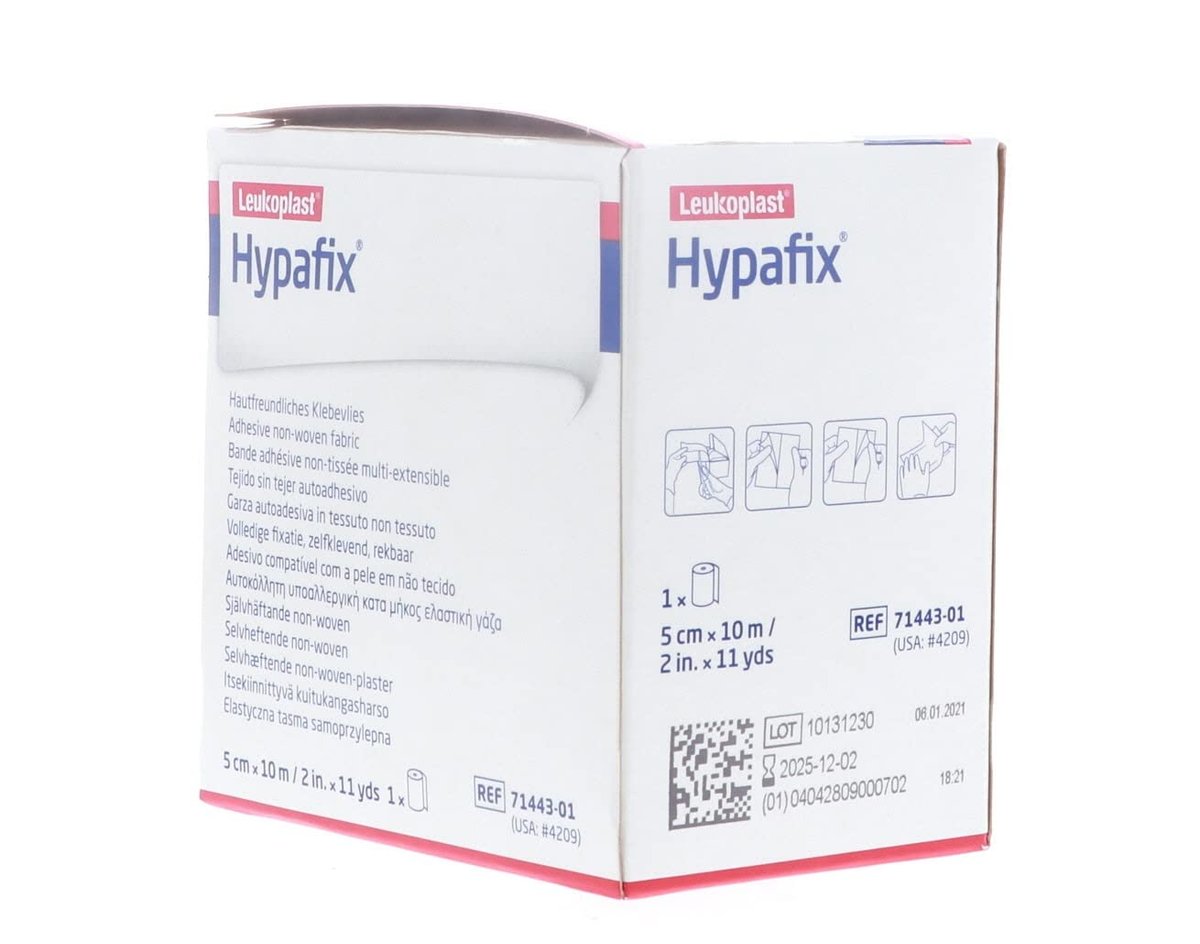 Hypafix Wundverschluss- und Fixierband: 2" x 11 Yards (1 Rolle) – Smith & Nephew