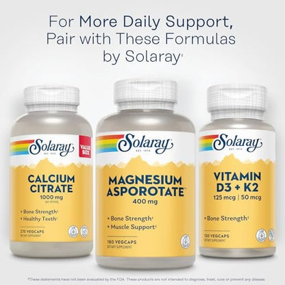SOLARAY NAC Kapseln 600 mg – N-Acetyl-L-Cystein für Männer & Frauen, Vorstufe von Glutathion & Aminosäure-Unterstützung für Zellgesundheit, Antioxidans für Immunsystem – 60 vegane Kapseln