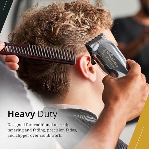 Wahl Professional Reflections Senior Haarschneidemaschine mit V9000 Motor - Präziser Haarschneider für Senioren, verstellbarer Hebel, Metallgehäuse