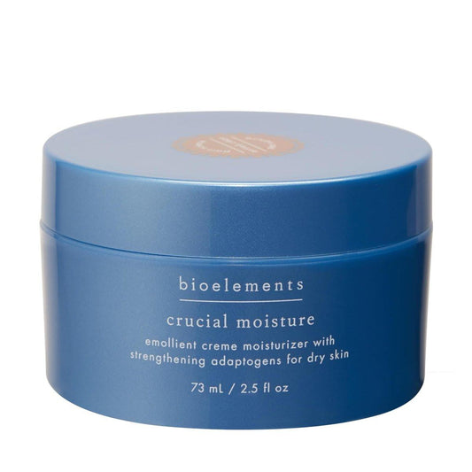 Bioelements Crucial Moisture – 2,5 fl oz – Reichhaltige Gesichtscreme für trockene Haut – Faltenglättend – Vegan, glutenfrei – Tierversuchsfrei – Tagespflege
