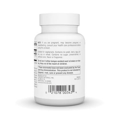 Source Naturals Mangan, Aminosäurekomplex – Unterstützt die Energieproduktion* – 10 mg – 250 Tabletten