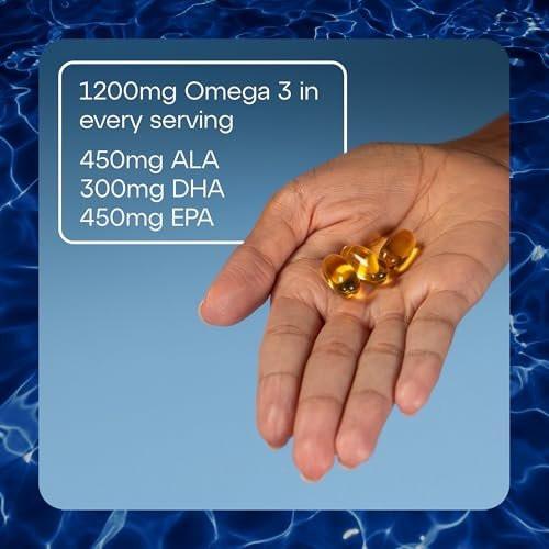 TheraTears Omega-3 Supplement 1200mg – 90 Kapseln für gesunde Augen