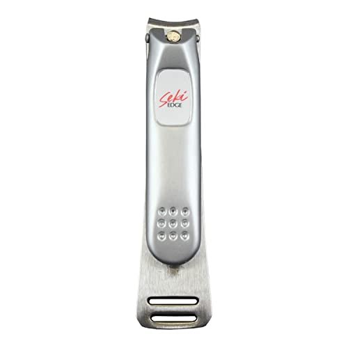 Seki Edge Nagelschere (SS-106) – Edelstahl Fingernagelschere für Damen & Herren – Scharfe Schneidekanten für dicke Nägel – Professionell & für Zuhause – Hergestellt in Japan