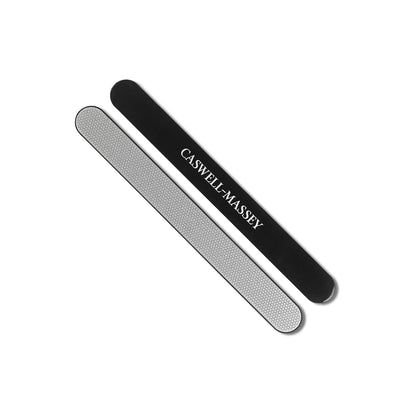 Caswell-Massey Diamantstaub Nagelfeile – Professionelle, waschbare Nagelbuffer aus poliertem Stahl, langlebig & wiederverwendbar, 7 Zoll
