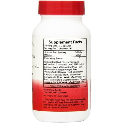 Christopher's Original Formulas Blood Stream Formula – Blutkreislauf-Unterstützung für reines Blut und gesunde Venen (100 Kapseln)