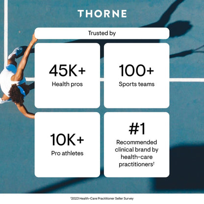 THORNE Adrenal Cortex – Nahrungsergänzungsmittel für Cortisol-Management, Unterstützung der Nebennierenfunktion, Stressbewältigung und Immunsystem – 60 Kapseln