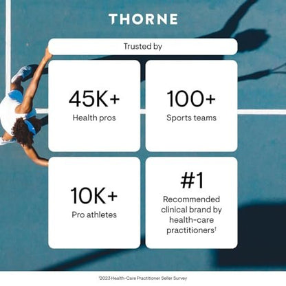 THORNE Adrenal Cortex – Nahrungsergänzungsmittel für Cortisol-Management, Unterstützung der Nebennierenfunktion, Stressbewältigung und Immunsystem – 60 Kapseln