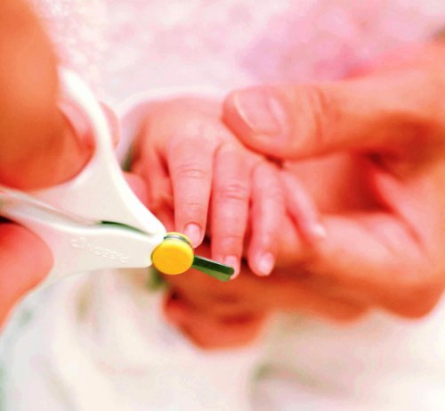 Pigeon Nagelschere für Neugeborene – Baby-Nagelschere aus Japan (Hochkohlenstoff-Edelstahl)