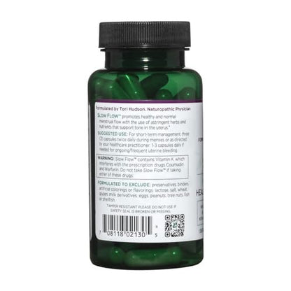 Vitanica Slow Flow – Menstruationsunterstützung, vegan, 60 Kapseln