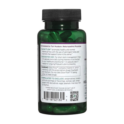 Vitanica Slow Flow – Menstruationsunterstützung, vegan, 60 Kapseln