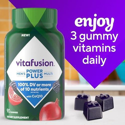 Vitafusion Power+ Männer Multivitamin Gummis – 90 Stück