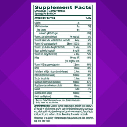 Vitafusion Power+ Männer Multivitamin Gummis – 90 Stück