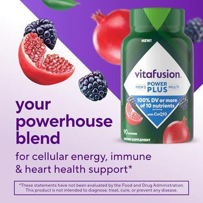 Vitafusion Power+ Männer Multivitamin Gummis – 90 Stück