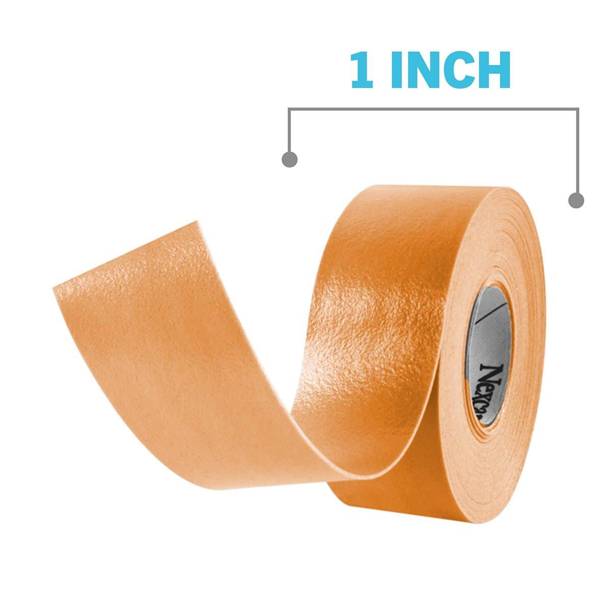 Nexcare Absolute Waterproof Tape – Flexible Schaumstoff-Klebeband für medizinische Verbände, 1 Zoll x 5 Yards, 1 Rolle