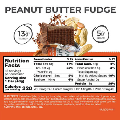 Power Crunch Protein Energy Wafer Bars, Erdnussbutter-Schokolade, 1,4 Unzen (12er Pack)